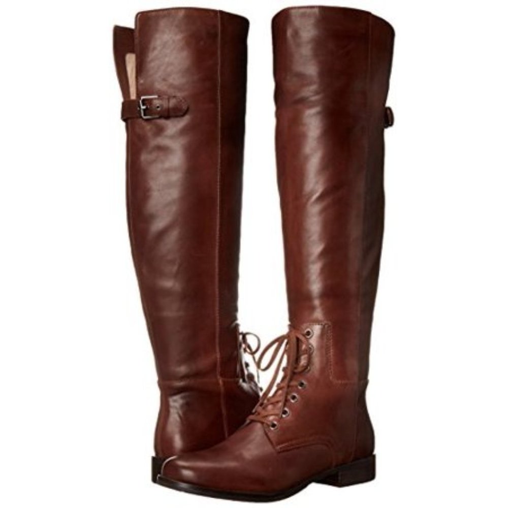 Pour La Victoire Cairo Leather Riding Boots 8.5